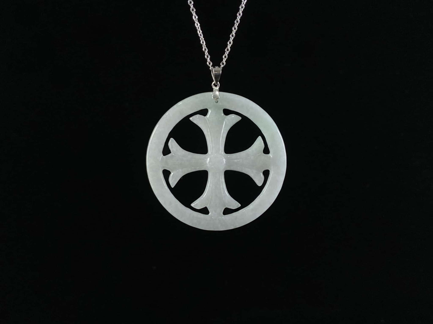 Cross Collection · Natural Burmese Jadeite Pendant
