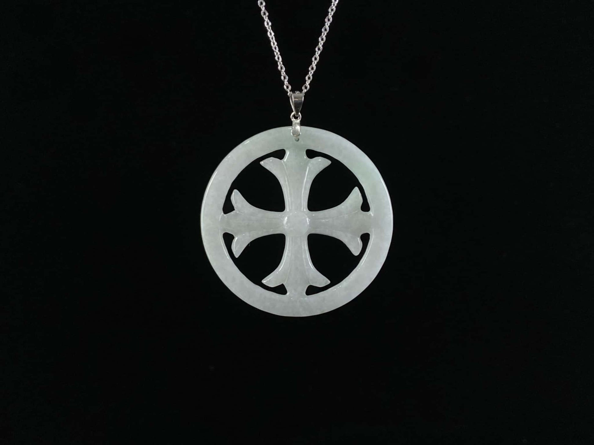Cross Collection · Natural Burmese Jadeite Pendant