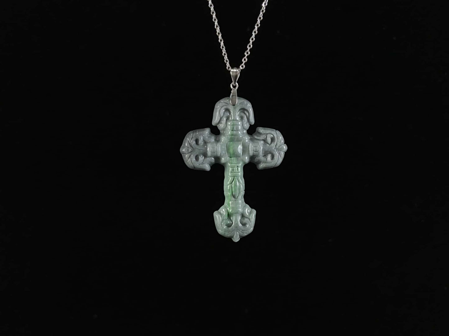 Cross Collection · Natural Burmese Jadeite Pendant
