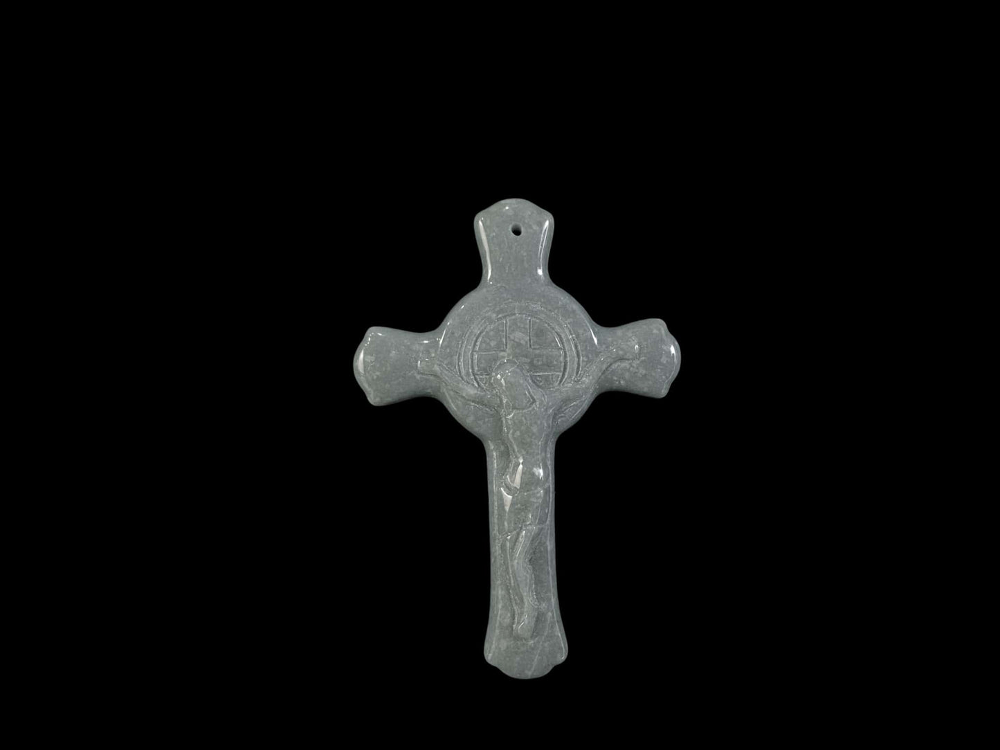 Cross Collection · Natural Burmese Jadeite Pendant