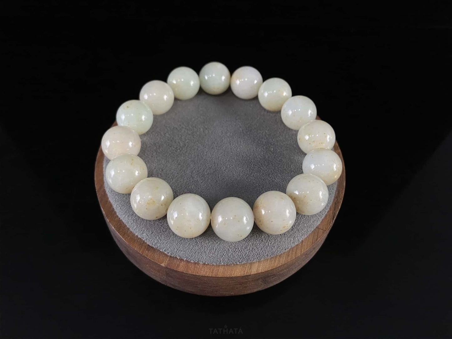 Auspicious Koi | Autumn Cloud Blush · Natural Burmese Jadeite Set