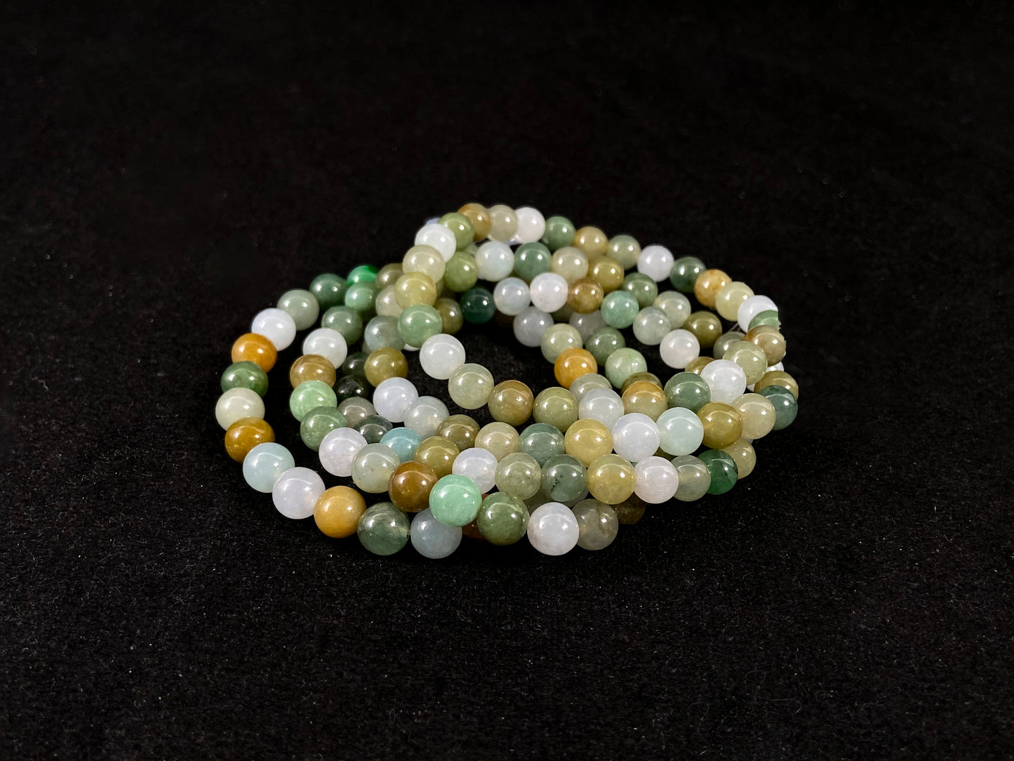 Evergreen Jadeite Bracelet Endurance Timeless Beauty · Natural Jadeite Beads
