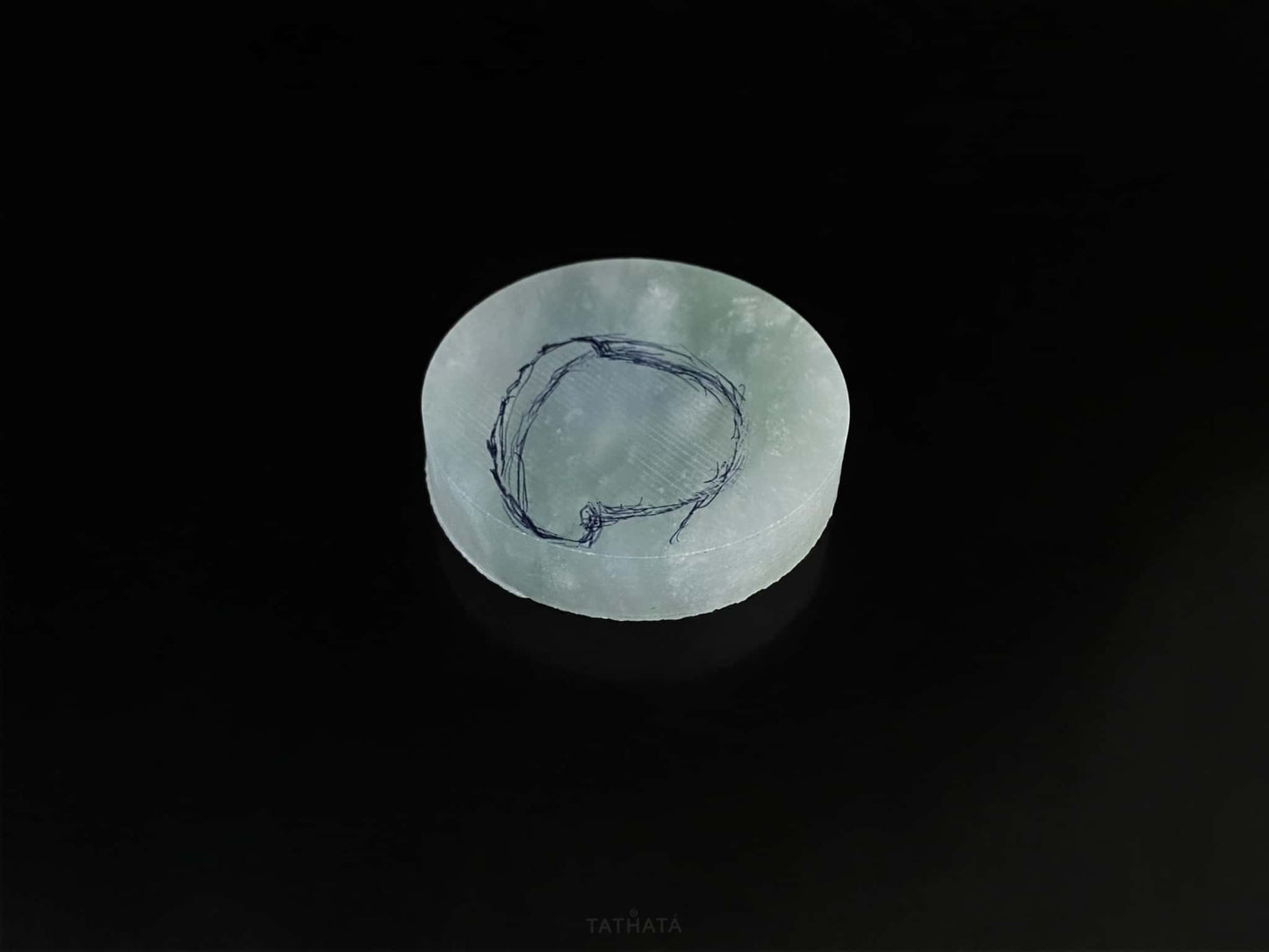 Semi-Finished Jade Blank | Misty Sunny Green · Nature Burmese Jadeite Core