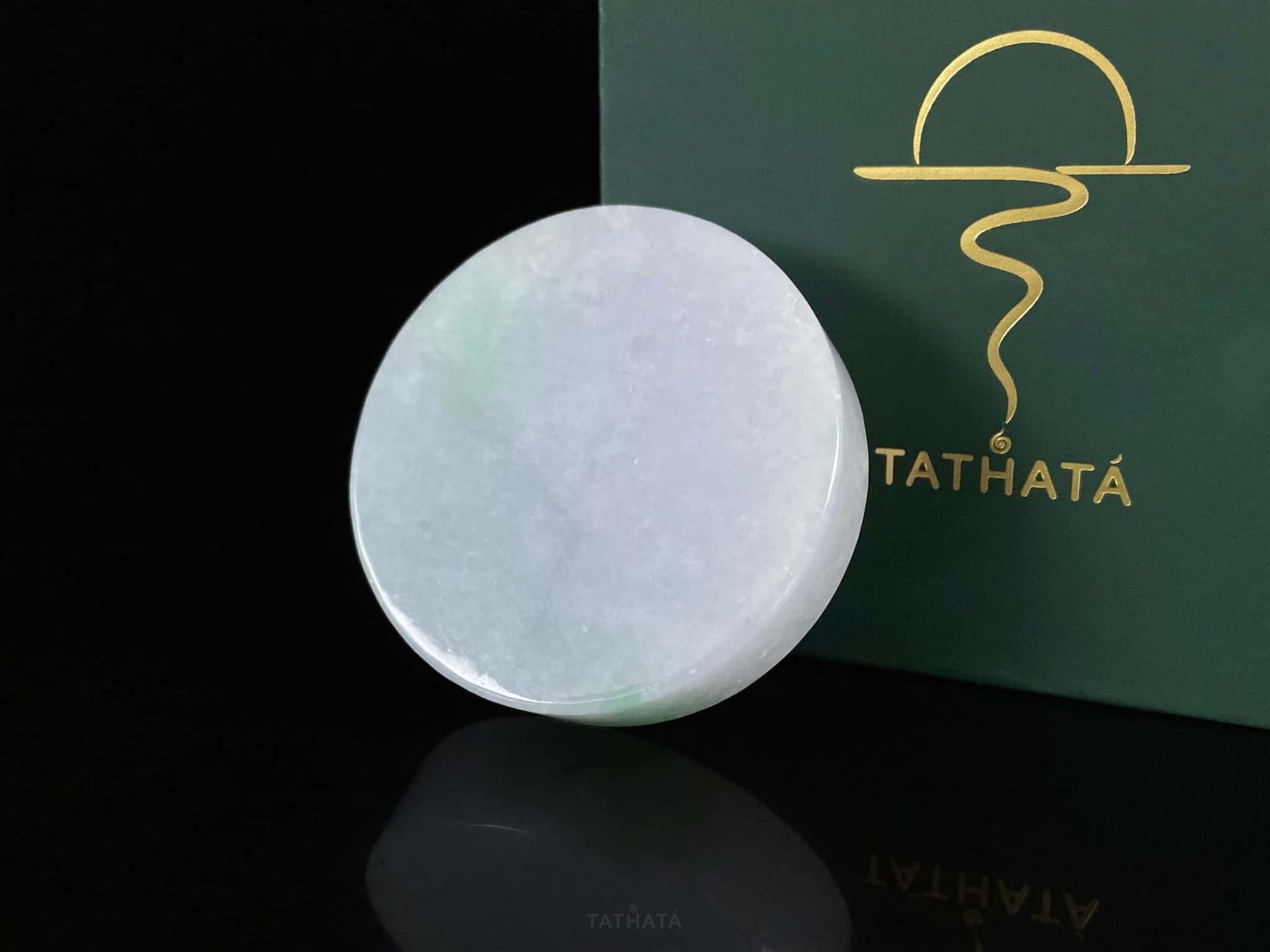 Semi-Finished Jade Blank | Soft Fog Ice Floating Green · Nature Burmese Jadeite Core