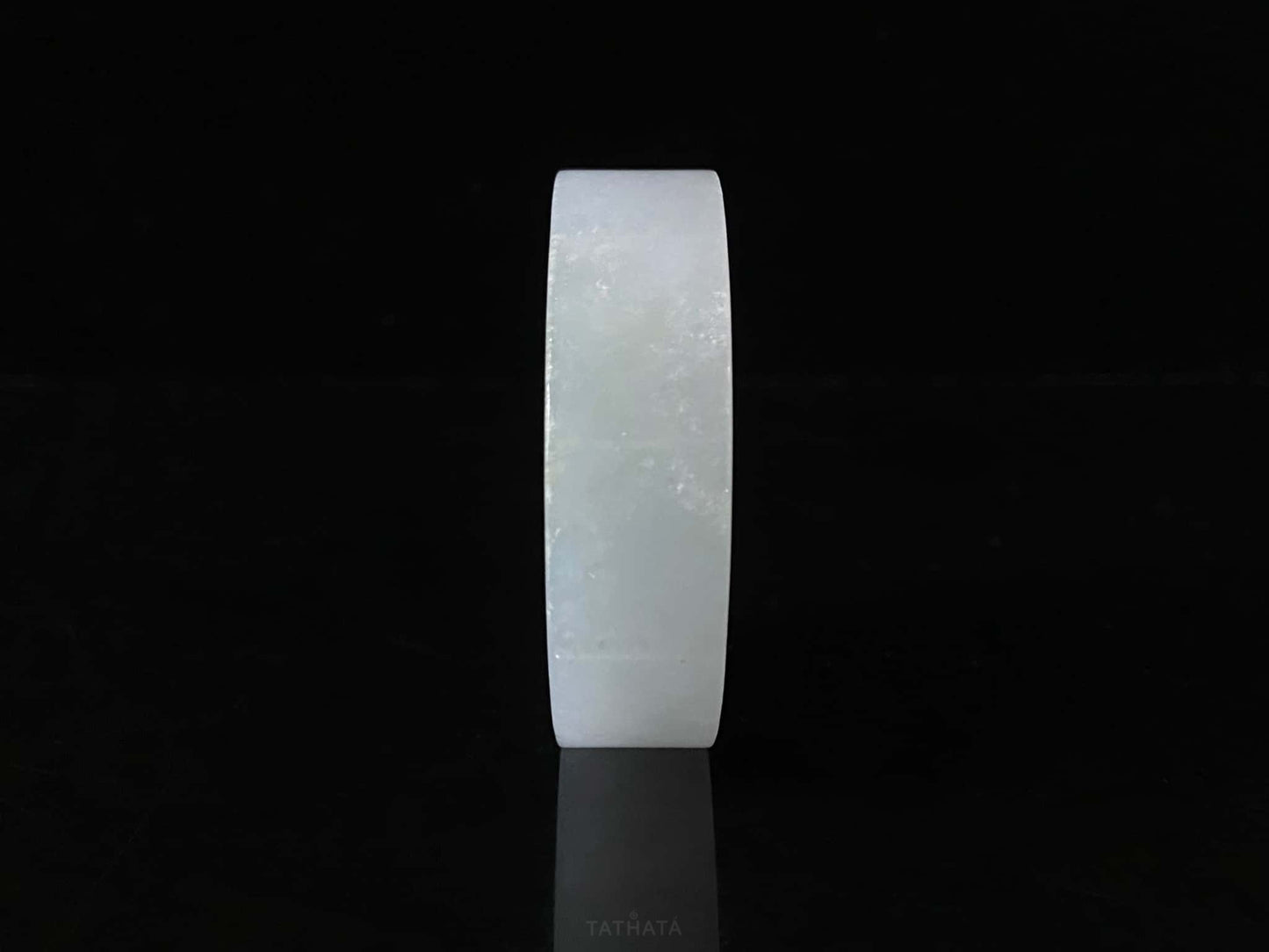 Semi-Finished Jade Blank | Hazy Cloud‑Ice · Nature Burmese Jadeite Core