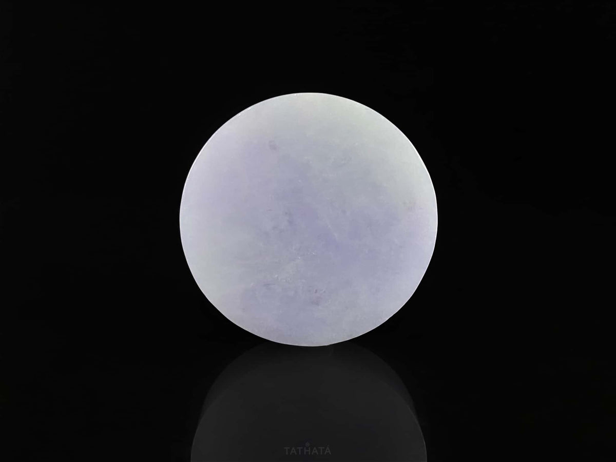 Semi-Finished Jade Blank | Dreamy Violet Haze · Nature Burmese Jadeite Core