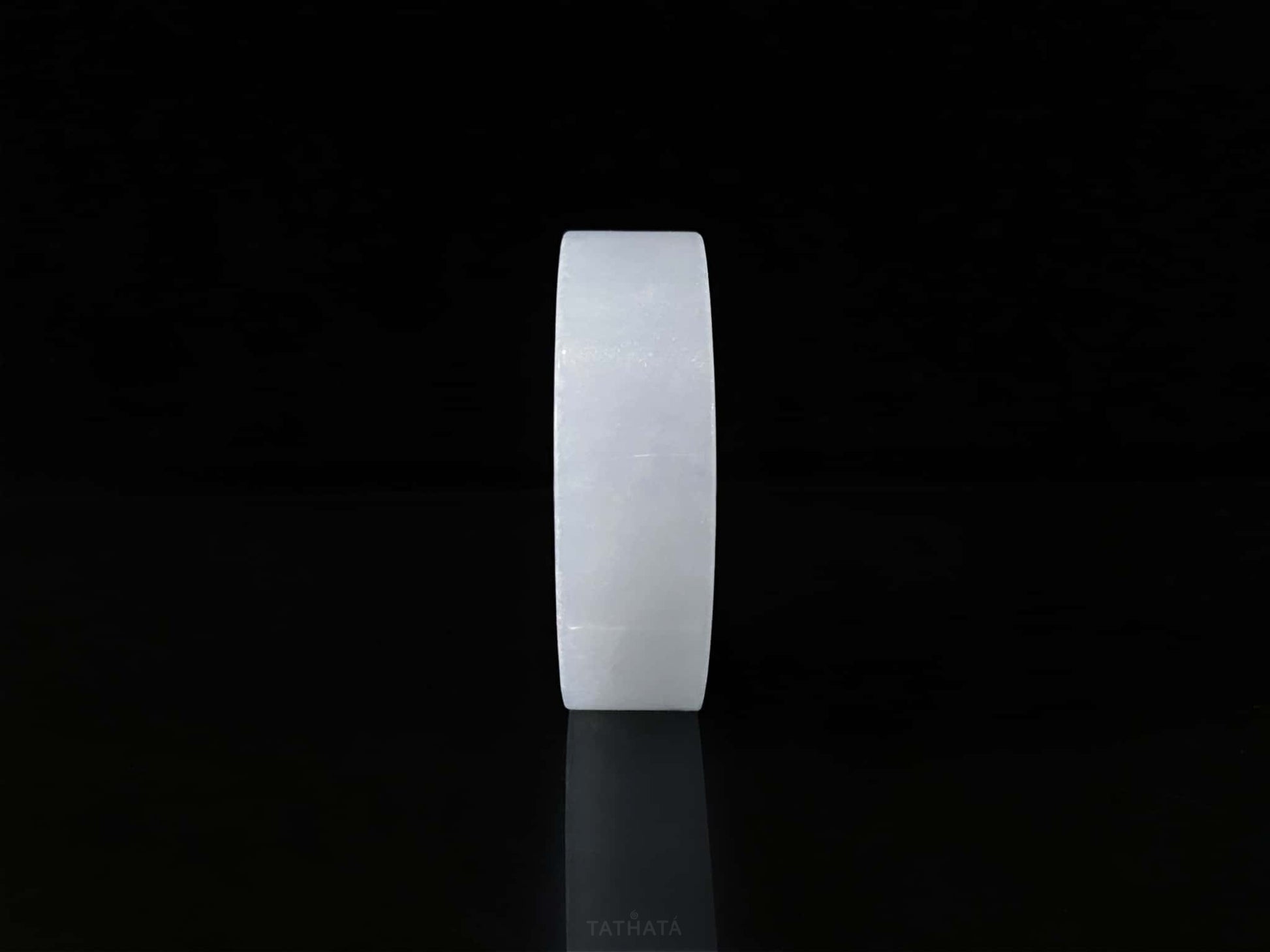 Semi-Finished Jade Blank | Cloudy Frost White · Nature Burmese Jadeite Core