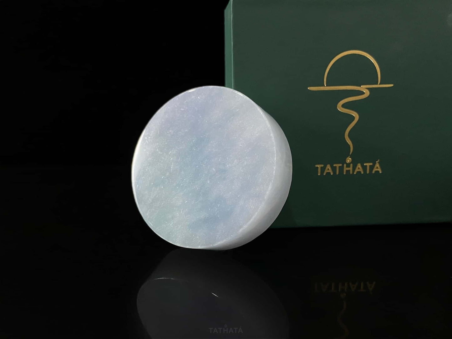 Semi-Finished Jade Blank | Cloudy Frost White · Nature Burmese Jadeite Core