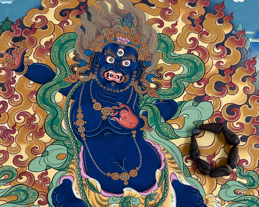 Yamantaka Thangka – Wrathful Wisdom Embodied