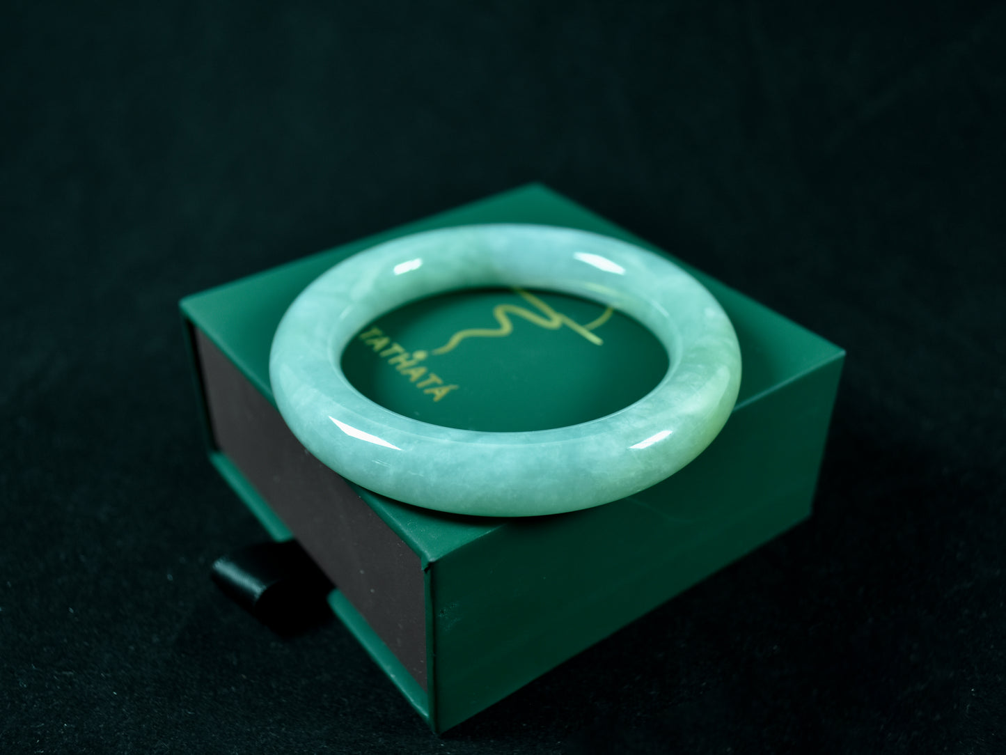 Spring Vital · Fruity Green Jadeite Bangle
