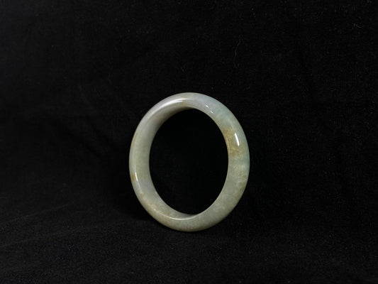 Oriental Wrist Elegance ·Burmese Jadeite Bangle (60mm)