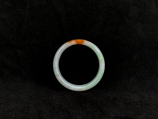Golden Verdant  · Jadeite Peace Bangle (56mm)