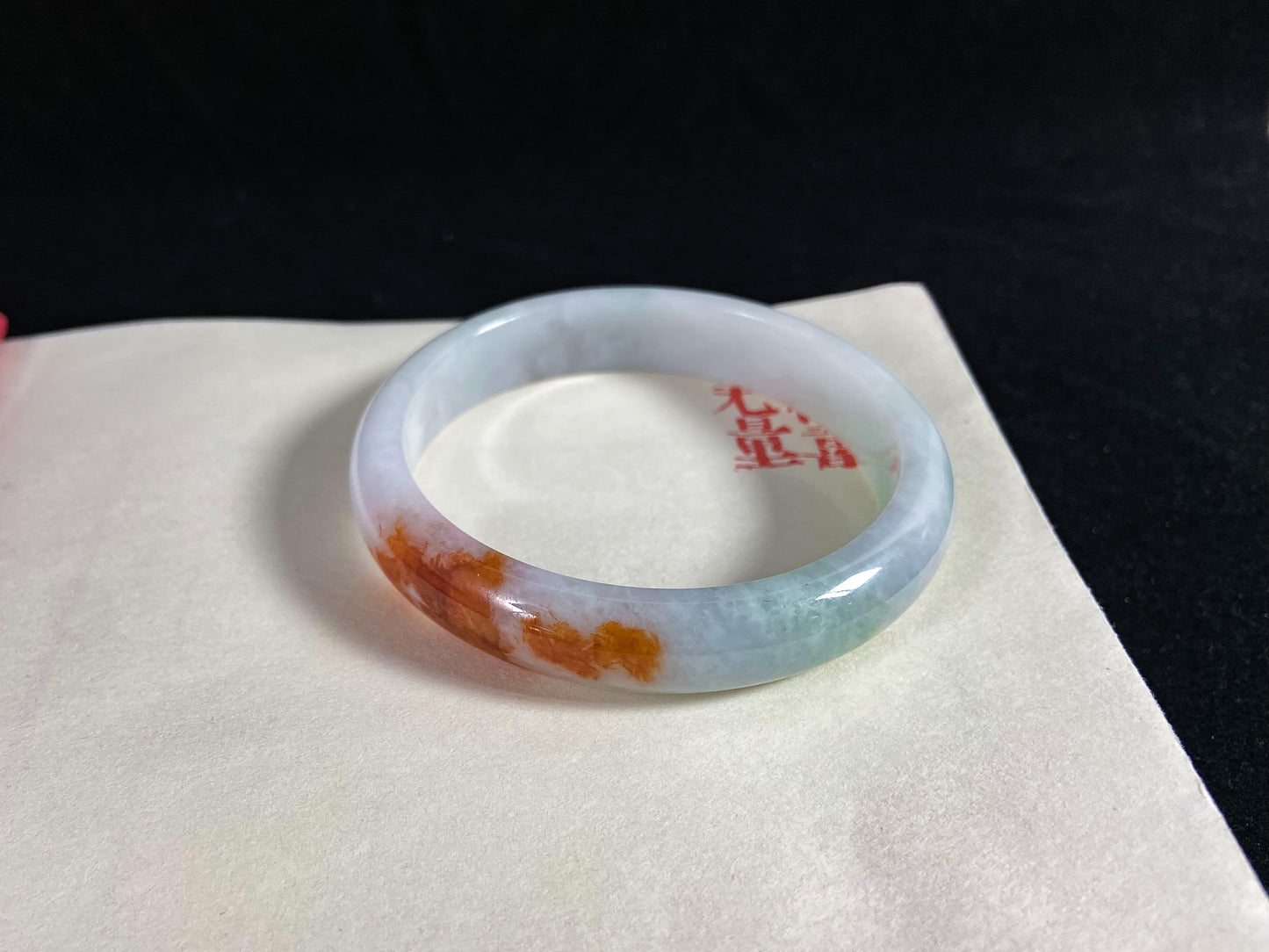 Golden Verdant  · Jadeite Peace Bangle (56mm)