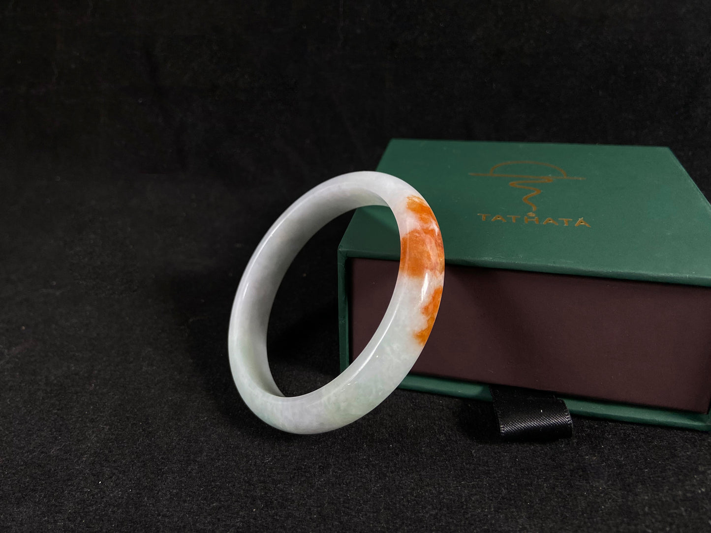 Golden Verdant  · Jadeite Peace Bangle (56mm)