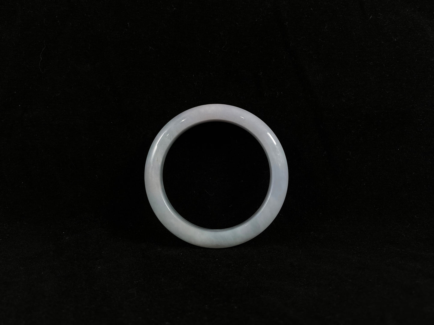 Ice  Clear Jade Moist  Plain Jadeite Bracelet, Peace and Good Fortune, Daily Versatile, Elegant Wrist Charm, Ideal Gift Choice Luxury