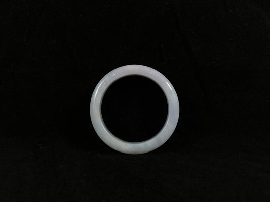 Ice  Clear Jade Moist  Plain Jadeite Bracelet, Peace and Good Fortune, Daily Versatile, Elegant Wrist Charm, Ideal Gift Choice Luxury