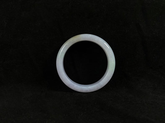 Romantic Aura Valentine's Gift · Burmese Jadeite Bangle (57.5mm)