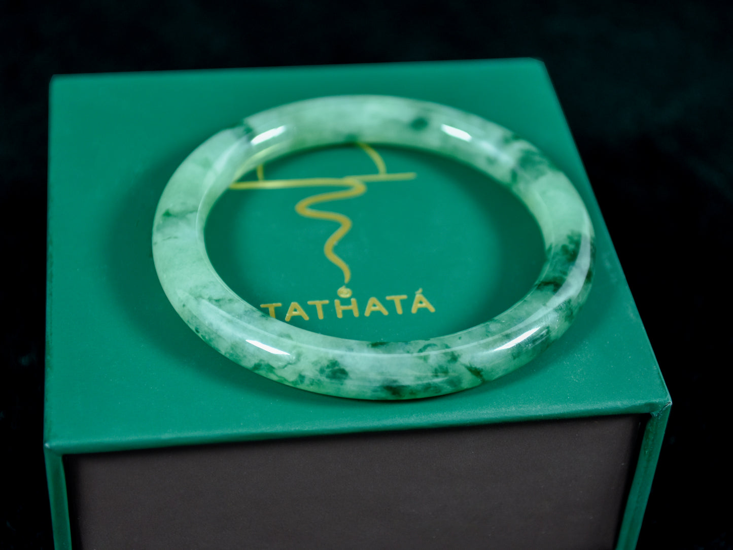 Still Waters · Emerald Veil Bangle