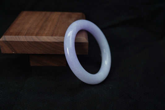 lavender purple jadeite bangle with different size at TATHATA  jadeite brand 