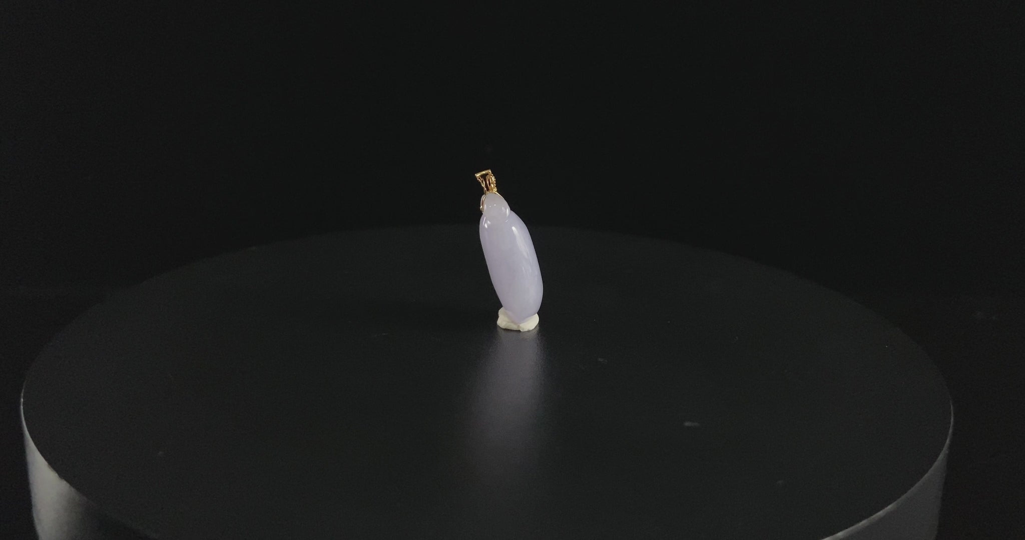 Top Pick 🪻 Twilight Mist Lavender · Nature Burmese Jadeite Pendant