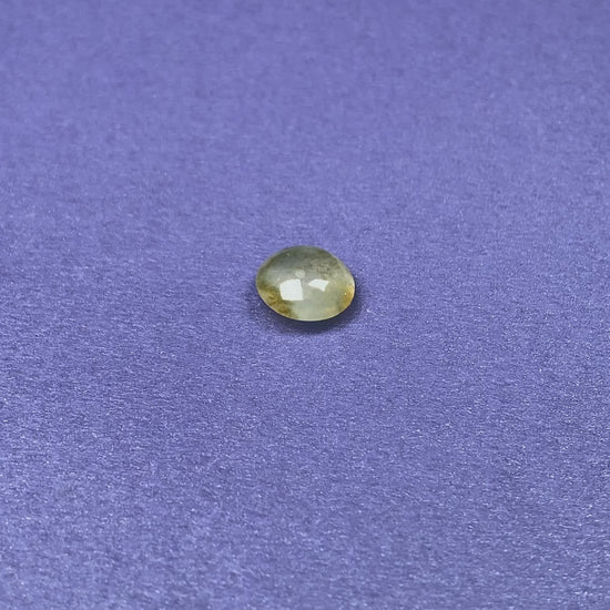 A frosted yellow icy loose jadeite.