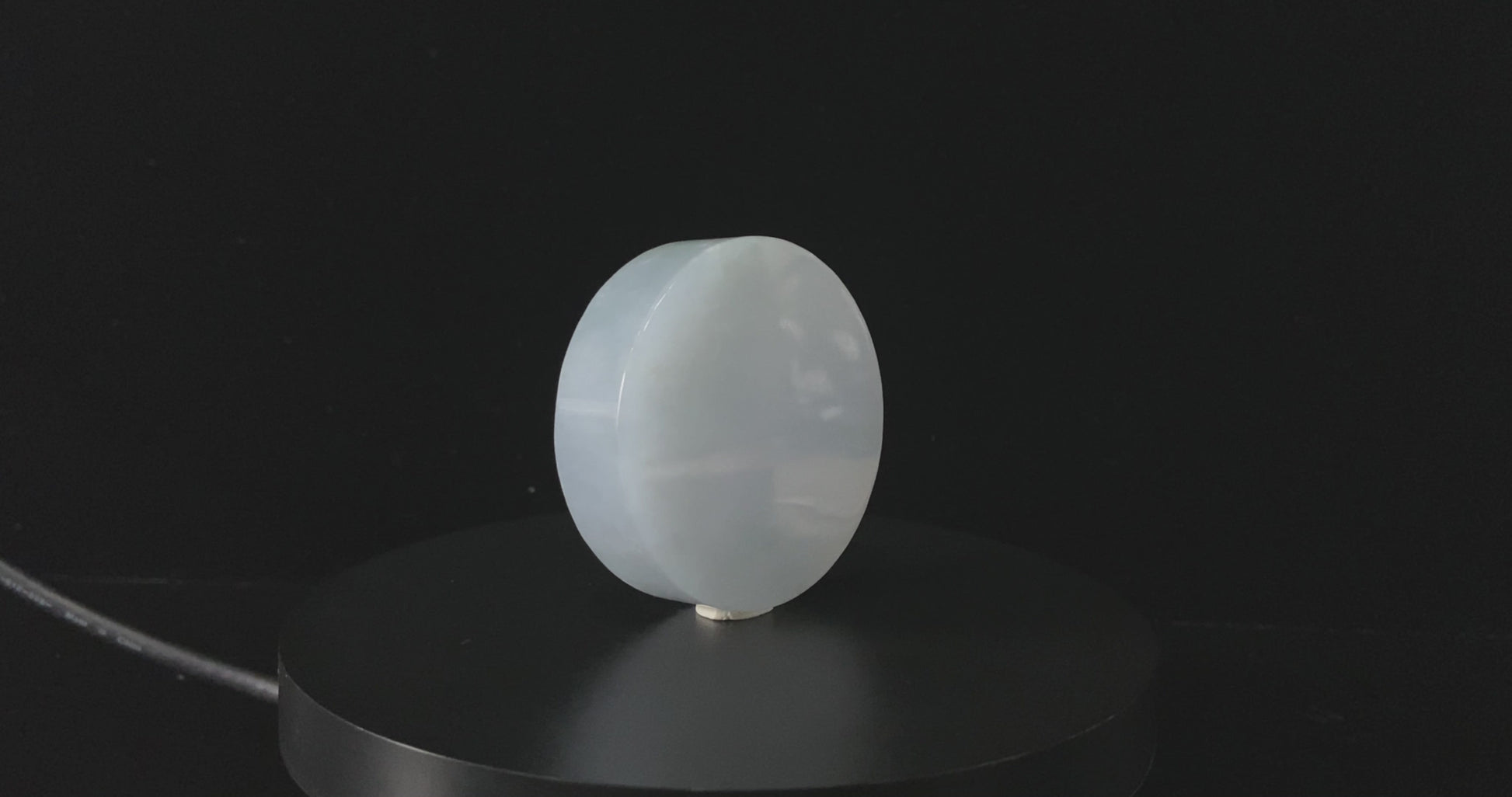 Semi-Finished Jade Blank | Hazy Cloud‑Ice · Nature Burmese Jadeite Core