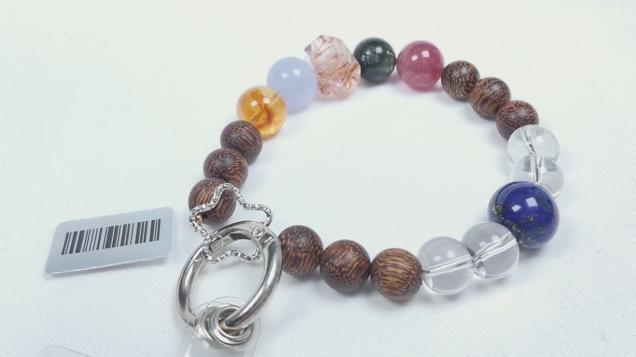 Five Elements in Your Palm: The Crystal Phone Chain That Balances Your Energy