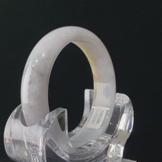 A honey amber halo jadeite bangle.