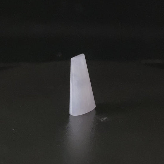 A lavender cloud pagoda loose jadeite.