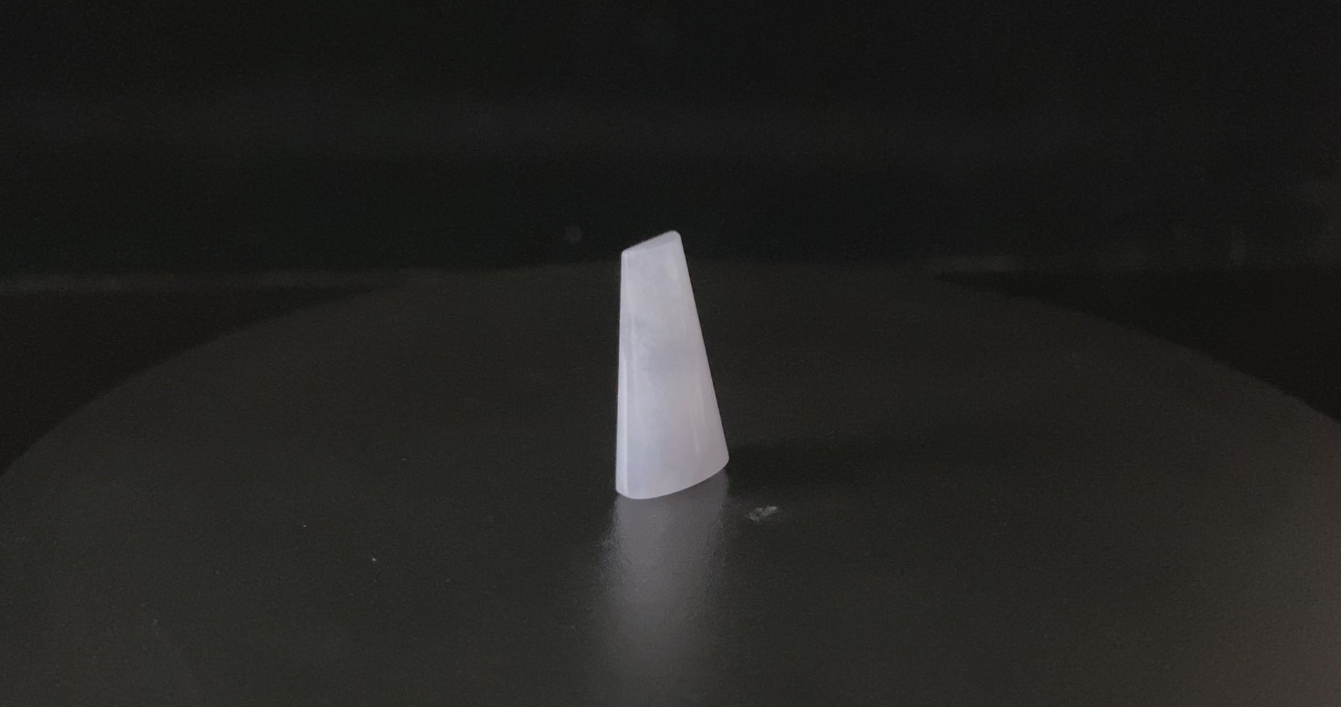 A lavender cloud pagoda loose jadeite.