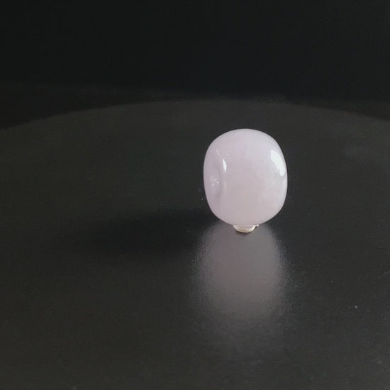 Soft Purple Lu Lu Tong · Nature Burmese Loose Jadeite 